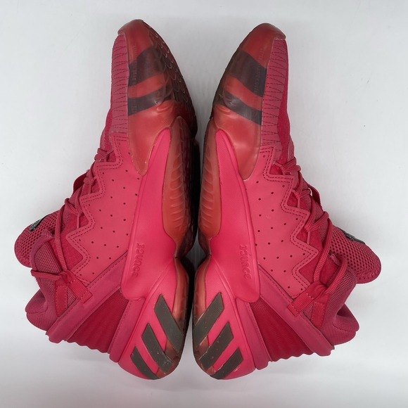 Adidas Mens 6 Womens 7 D.O.N. Crayola Jazzberry Jam Pink FW8750 High-Top ISSUE 2 - Picture 9 of 12